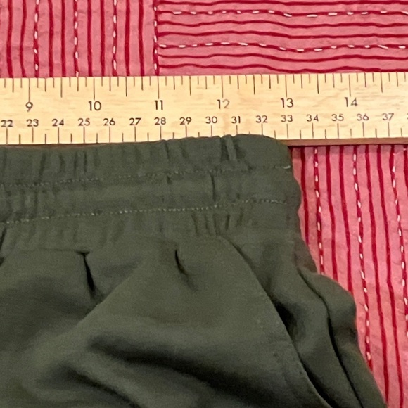 ORB Womens small Olive Green Drawstring mini Skirt - Picture 8 of 12